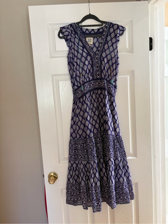 Spell Dresses & Skirts - Spell Indigo and White Boho Maxi Dress